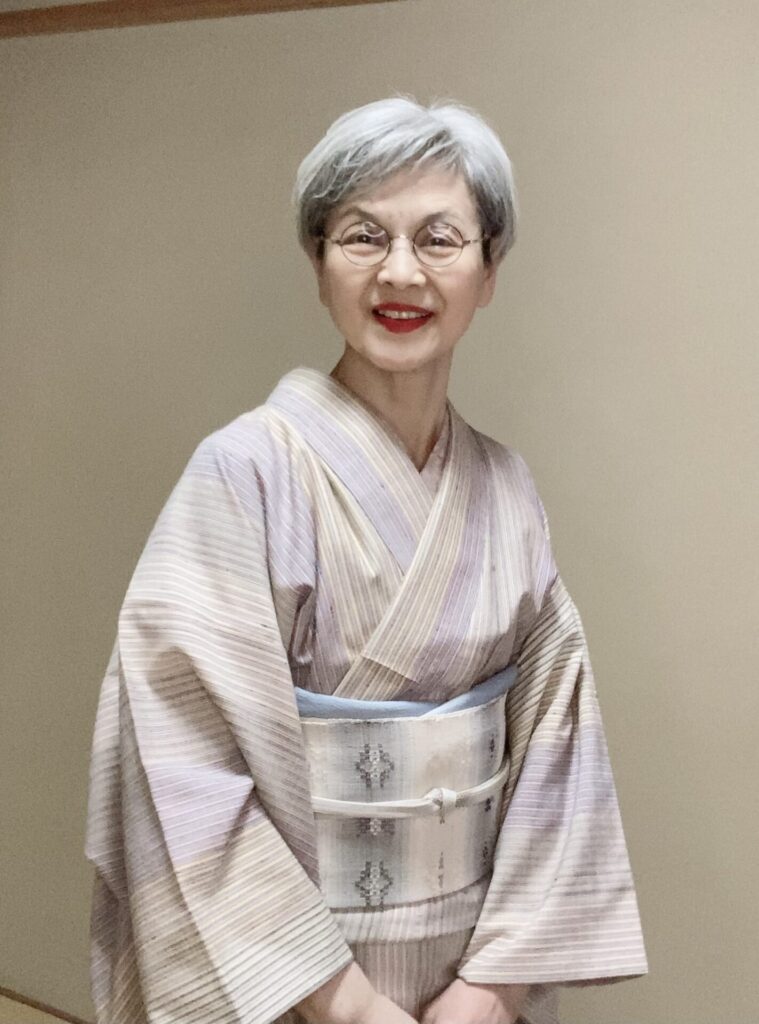 同じ着物で守る着物コーデ