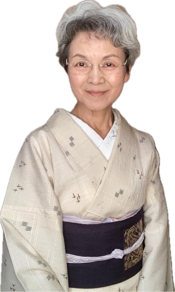 10月に単衣の着物に袷の帯