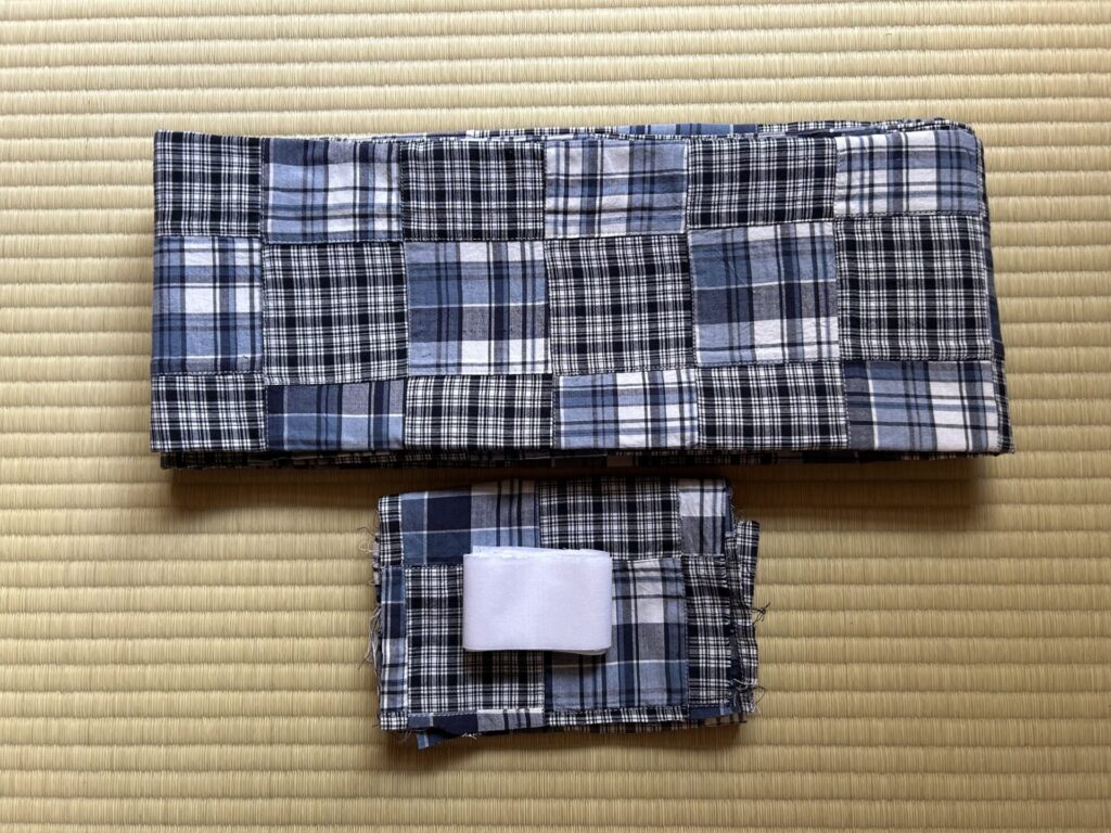 生地と接着芯はほんの少し残りました