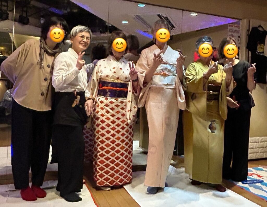 美しい着姿で記念撮影