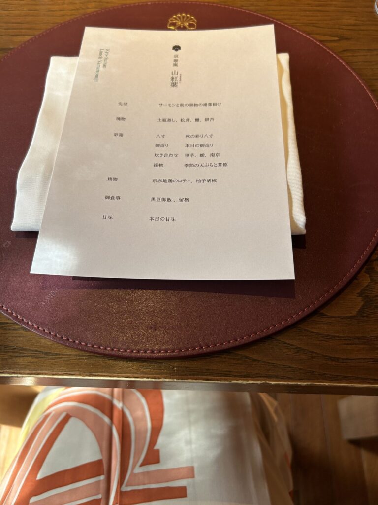 私の体験した2025年11月のランチメニュー