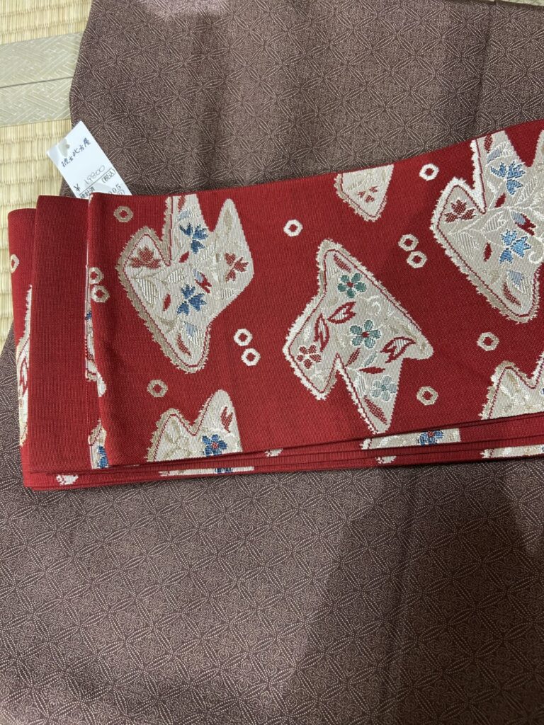 紬も良いけど小紋も汎用性が高い