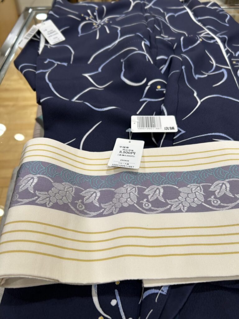 デパートの中のお店なのでグレードもお値段もお高め