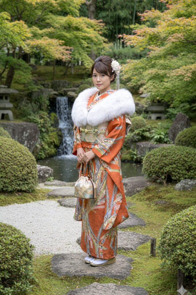 ファーをかけると寒さが和らぎます