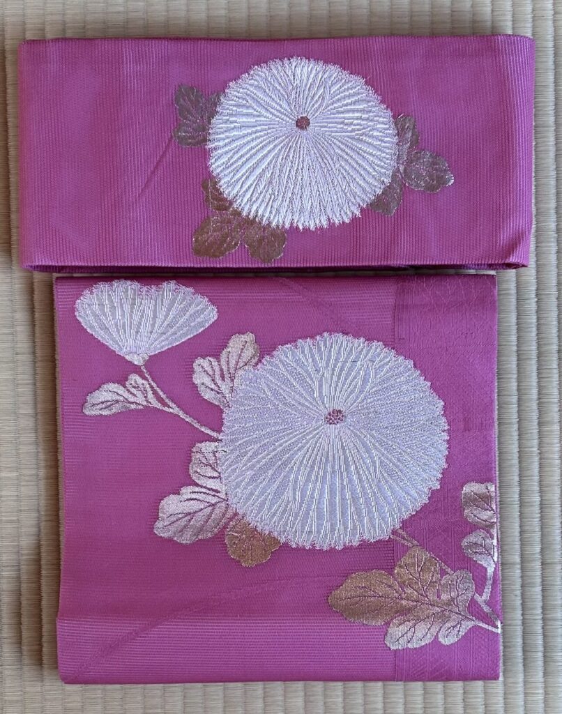 二部式にした夏帯