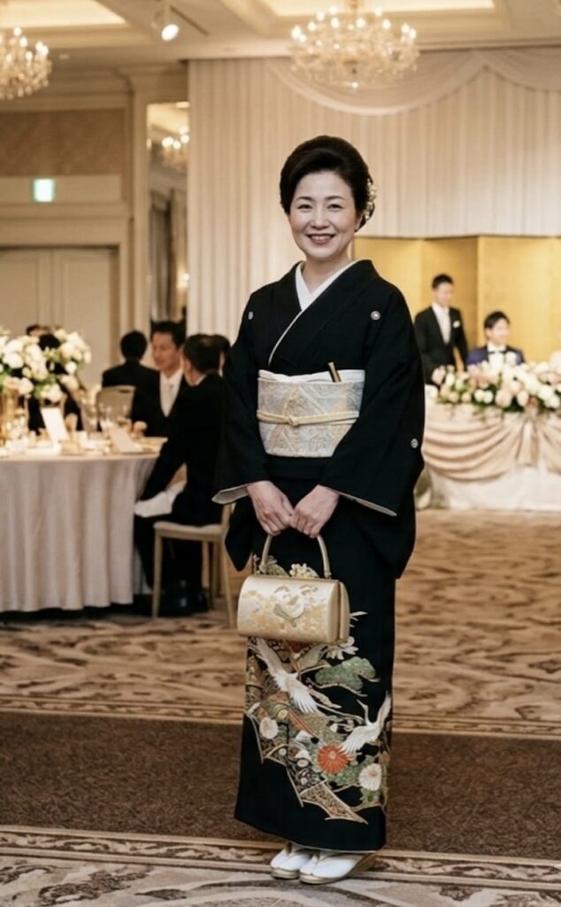 重厚感のある袷の留袖