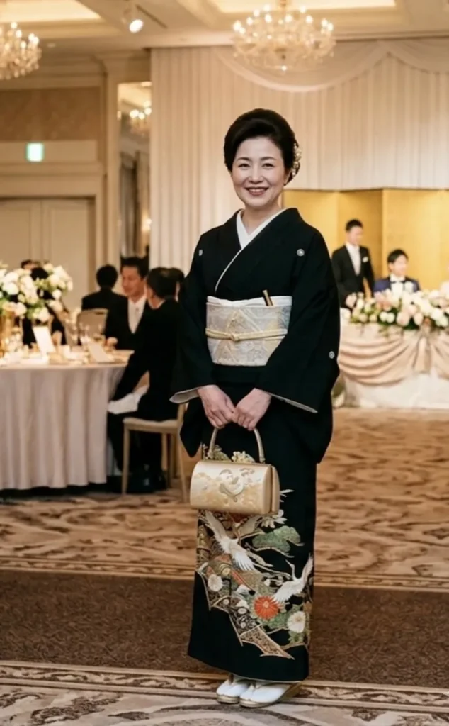 重厚感のある袷の留袖