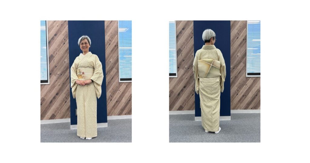 着物イベント会場にて
