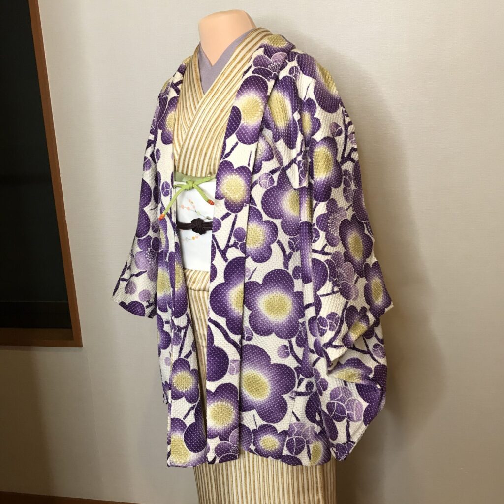 姉の絞りの羽織