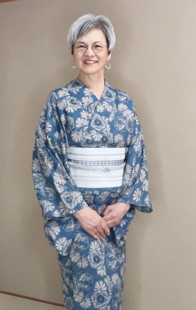 浴衣に博多帯