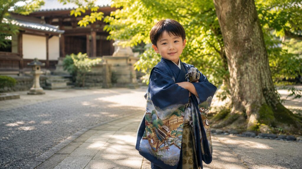 七五三5歳児写真
