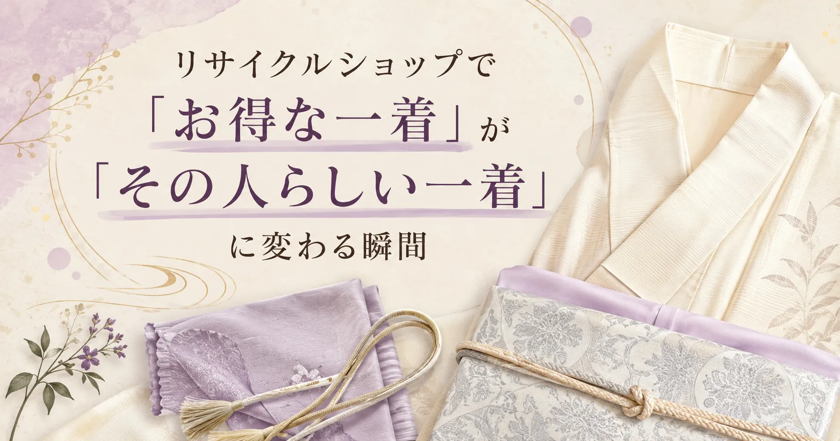 リサイクルショップお見立て