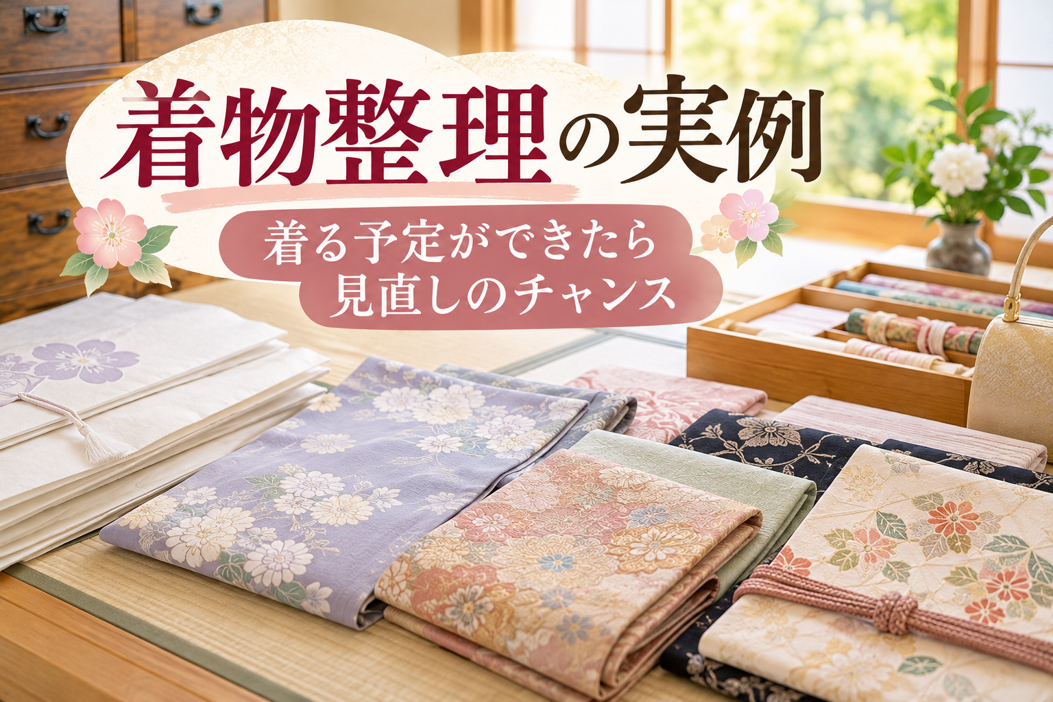 着物整理の実例
